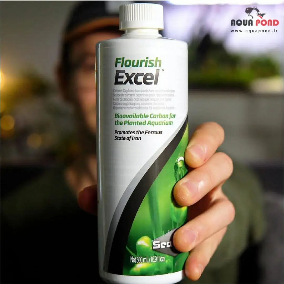 فلوریش اکسل سیچم محلول کربن گیاهان آبزی 