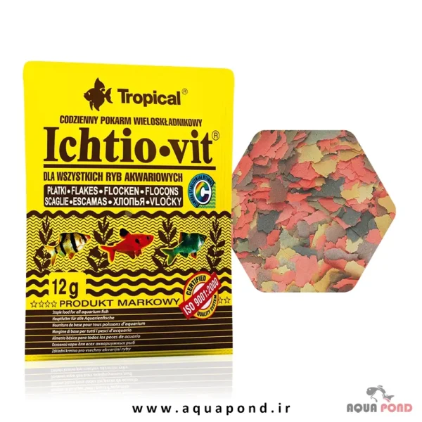 ایچتیو ویت تروپیکال غذای پولکی ماهی