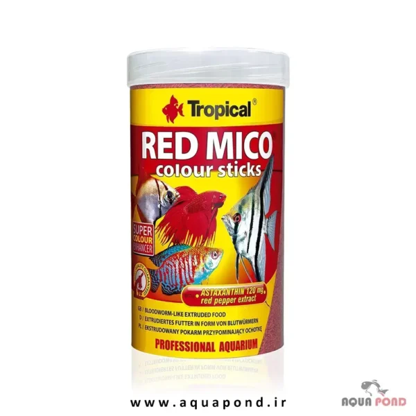 Tropical red mico color sticks