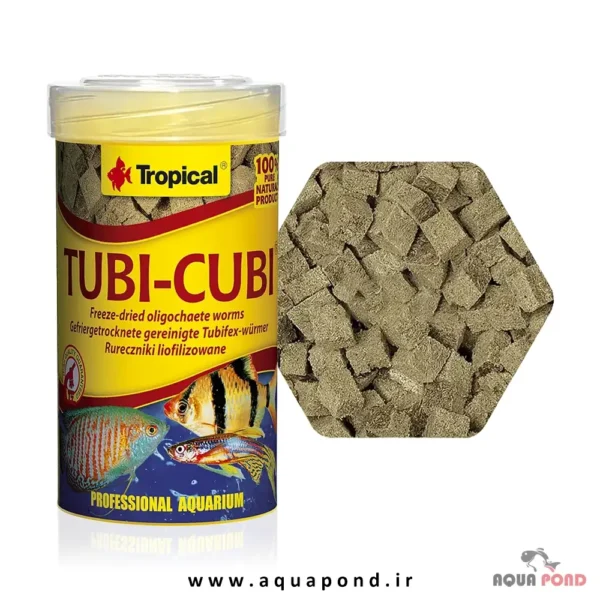 توبی کوبی تروپیکال کرم های توبیفکس خشک برای همه ماهی ها