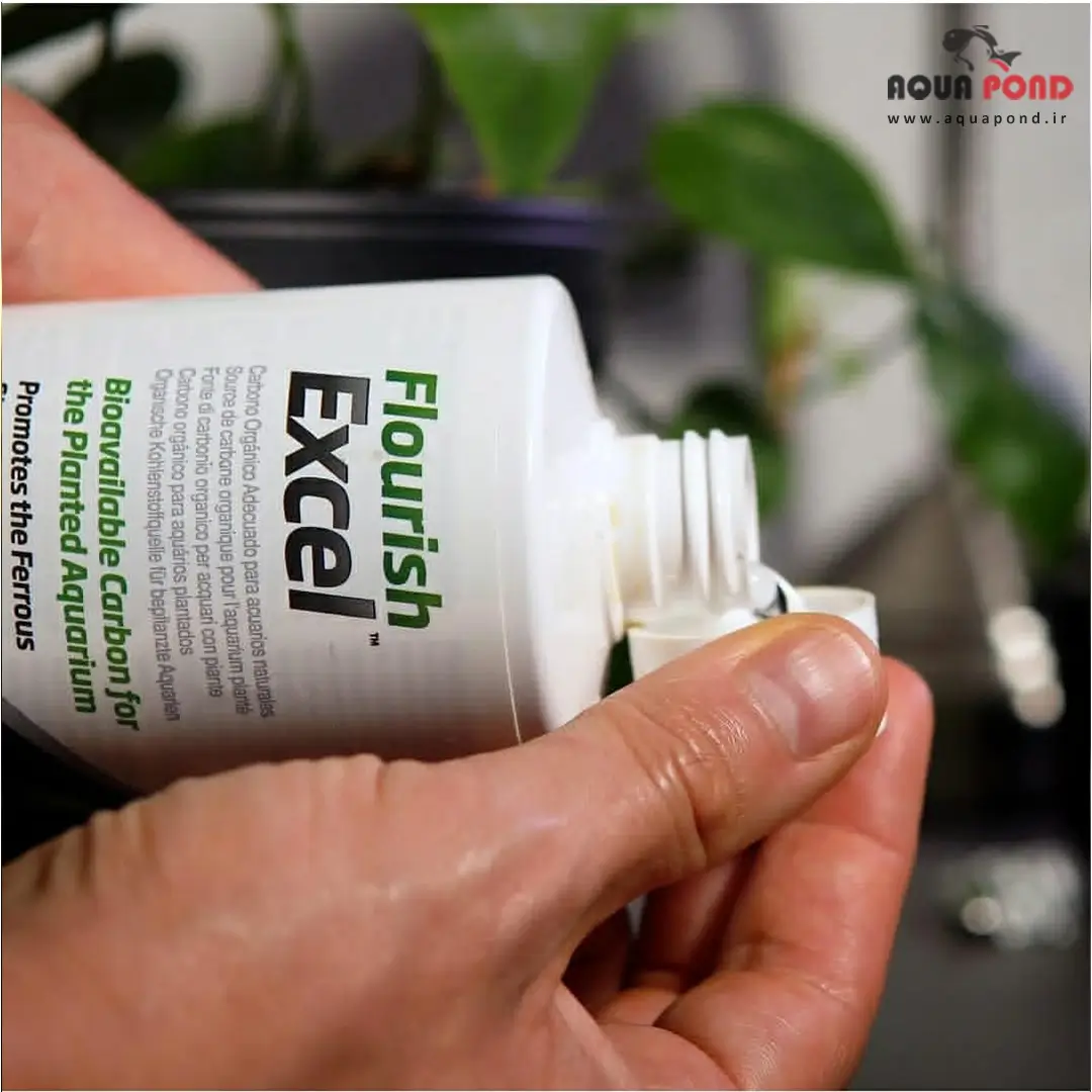 فلوریش اکسل سیچم محلول کربن گیاهان آبزی 