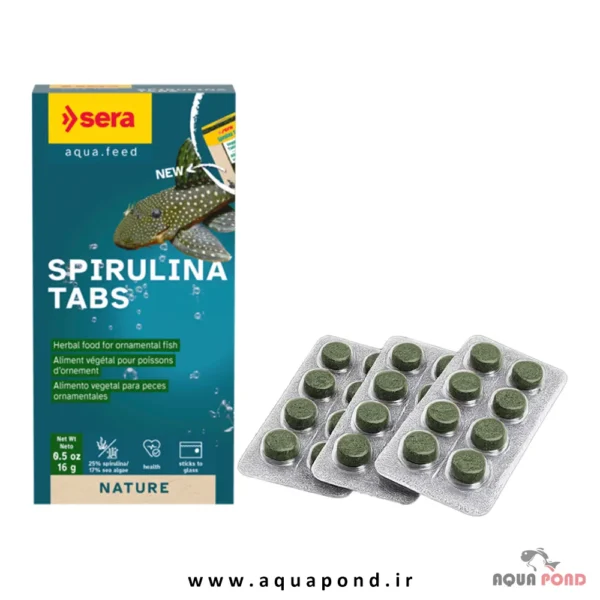 قرص اسپیرولینا سرا(Sera spirulina tab)