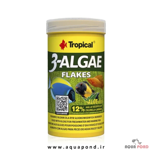 Tropical 3-algae flake