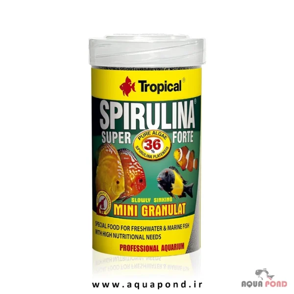Tropical Super Spirulina Forte Mini Granulat 36