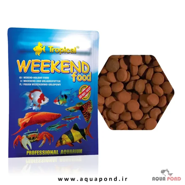 ویکند فود تروپیکال غذای مسافرتی ماهی و میگو