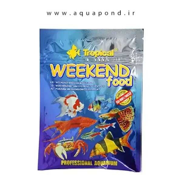 ویکند فود تروپیکال غذای مسافرتی ماهی و میگو