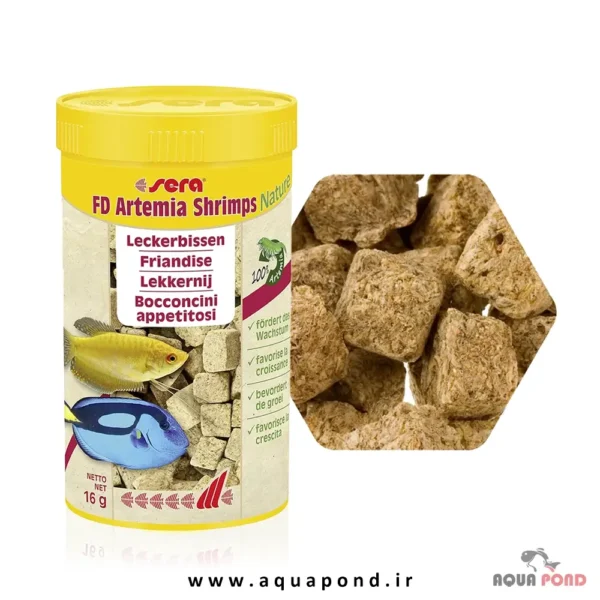 FD آرتمیا شریمپ سرا غذای آرتمیا خشک و فشرده
