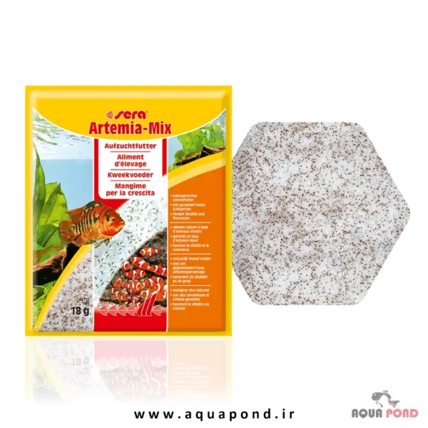 سرا آرتمیا میکس سرا مخلوط سیست آرتمیا و نمک هچ غذای ماهیان تازه متولد شده