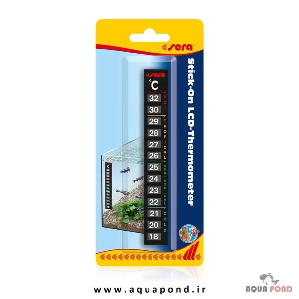 Sera stick on LCD-thermometer