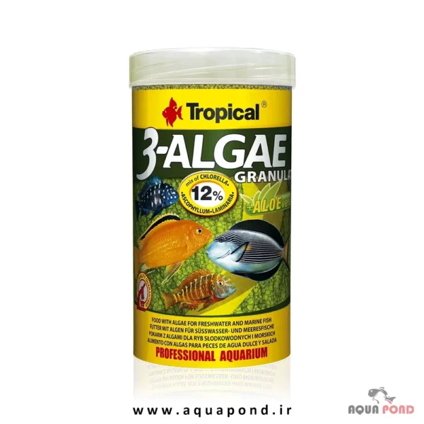 Tropical 3-algae granulat