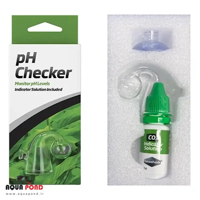 محتویات محصول پی اچ چکر سیچم اندیکاتور و نشانگر PH و CO2 آکواریوم گیاهی