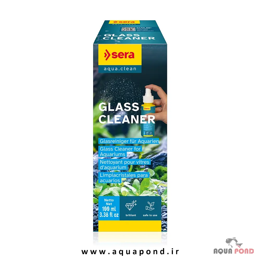 Sera glass cleaner 100ml Sera glass cleaner 100ml