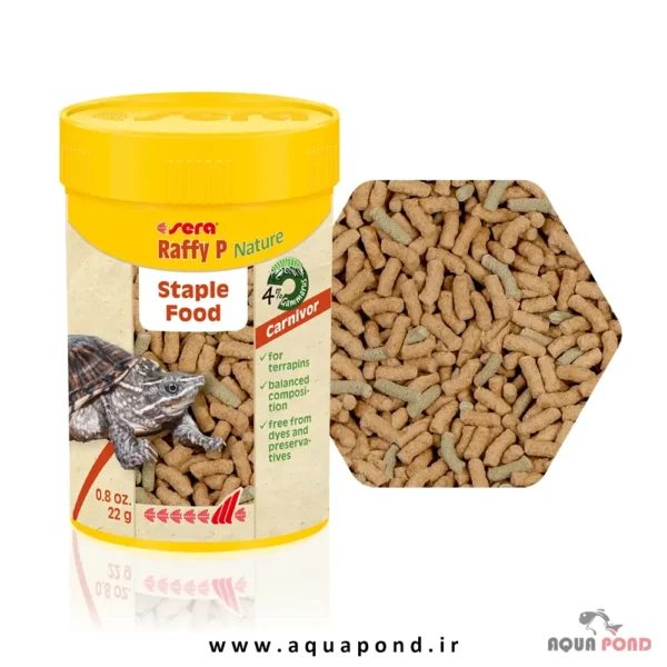 رافی پی نیچر سرا غذای روزانه لاکپشت آبزی