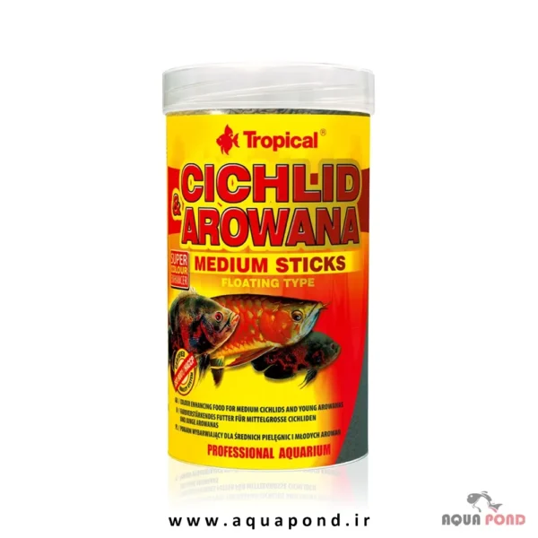 Tropical cichlid arowana medium sticks