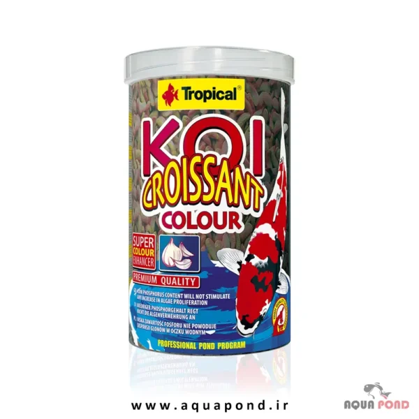 Tropical koi crossant colour