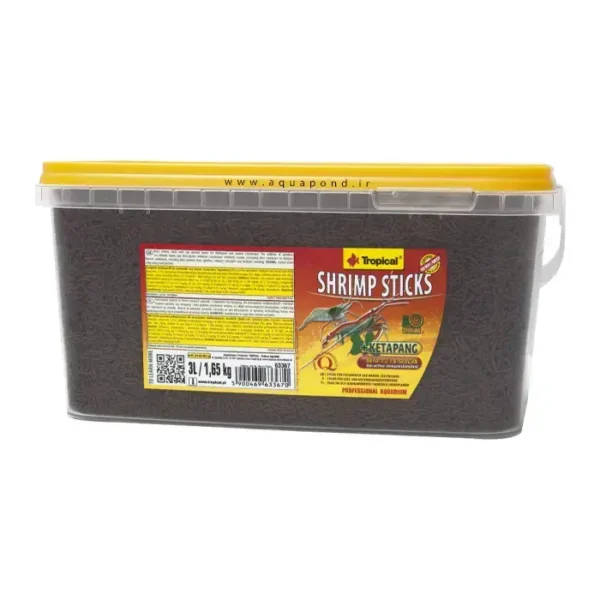 شریمپ استیک تروپیکال غذای میگو آب شیرین و آبشور