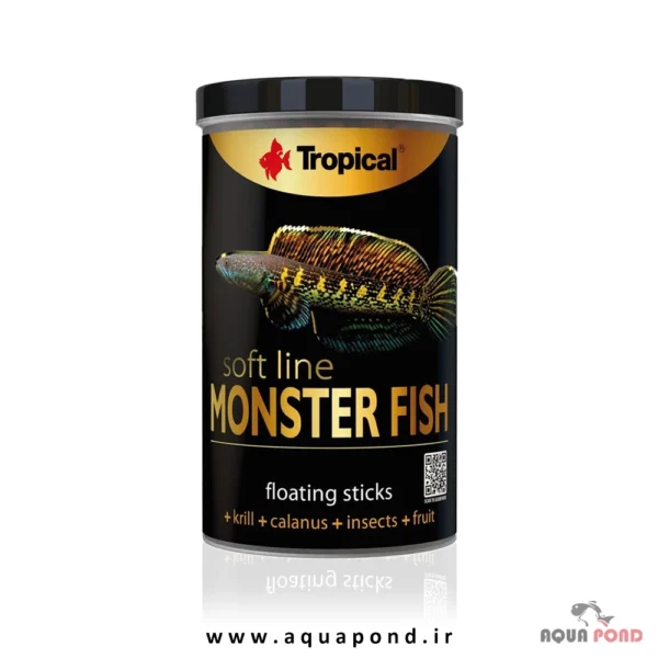 Tropical soft line monster fish