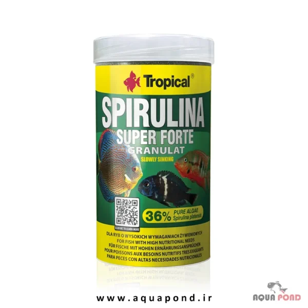 گرانولات اسپیرولینا 36% سوپر فورت تروپیکال