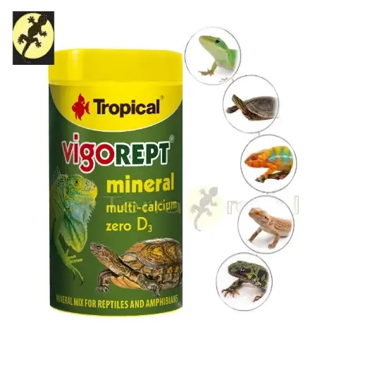 ویگورپت مینرال مولتی کلسیم مکمل مواد معدنی تروپیکال برای خزندگان