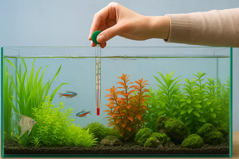 دمای آب برای ماهی گیاه خوار