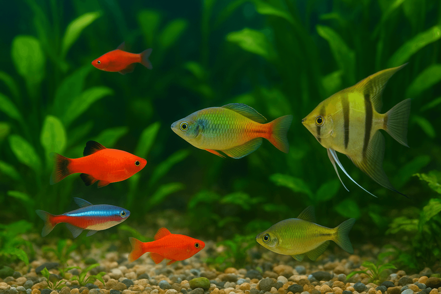 ماهی گیاهخوار آکواریوم