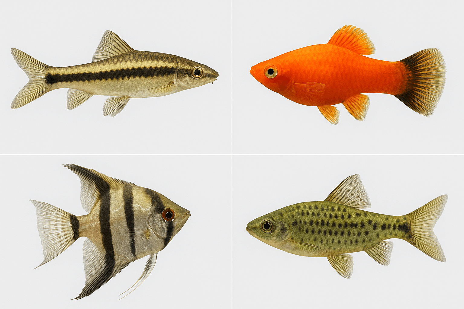 ماهی گیاه خوار رنگی