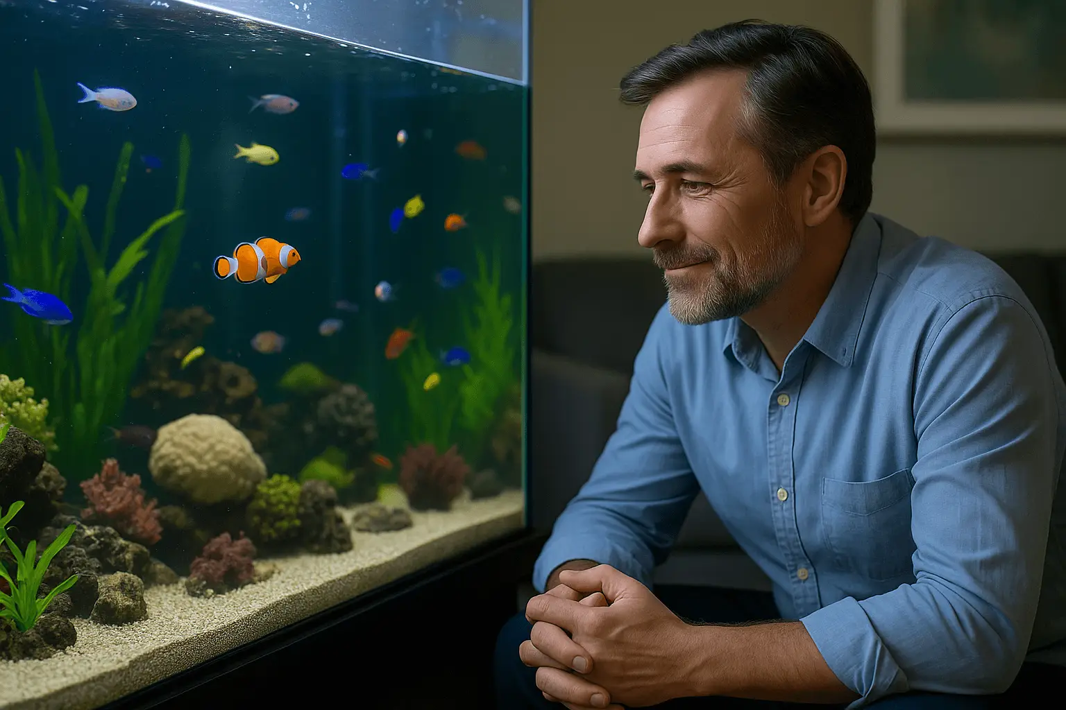 تفاوت آکواریوم آب شور و شیرین