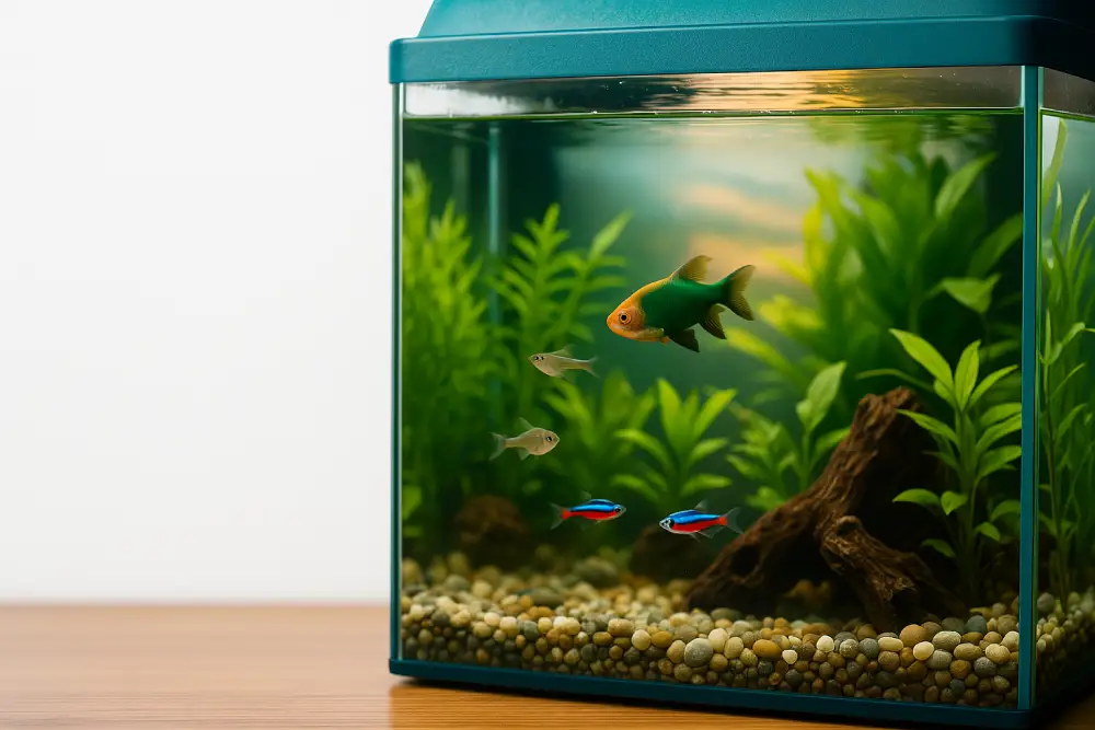 چطور آب آکواریوم را شفاف کنیم و کدری آن را از بین ببریم؟