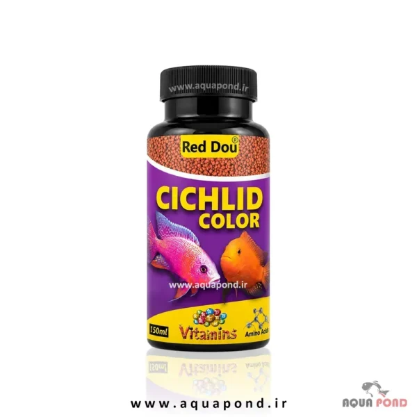 غذای ماهی سیچلاید کالر رد دو(Red Dou cichlid color)