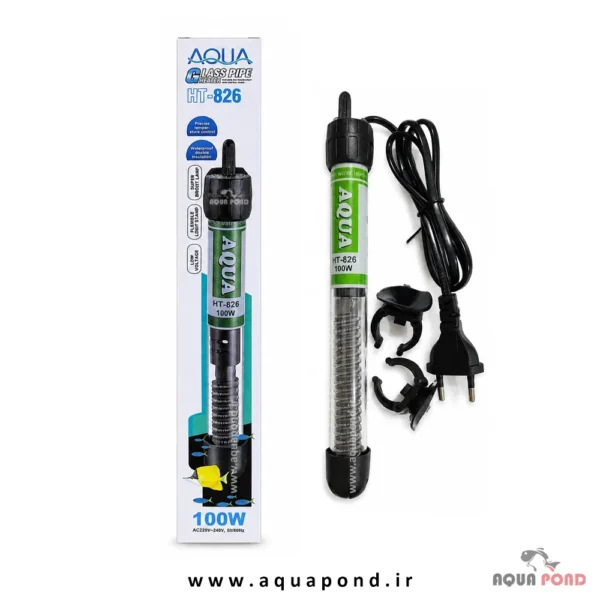 بخاری آکوا 100 وات HT-826(Glass heater HT826 100W)