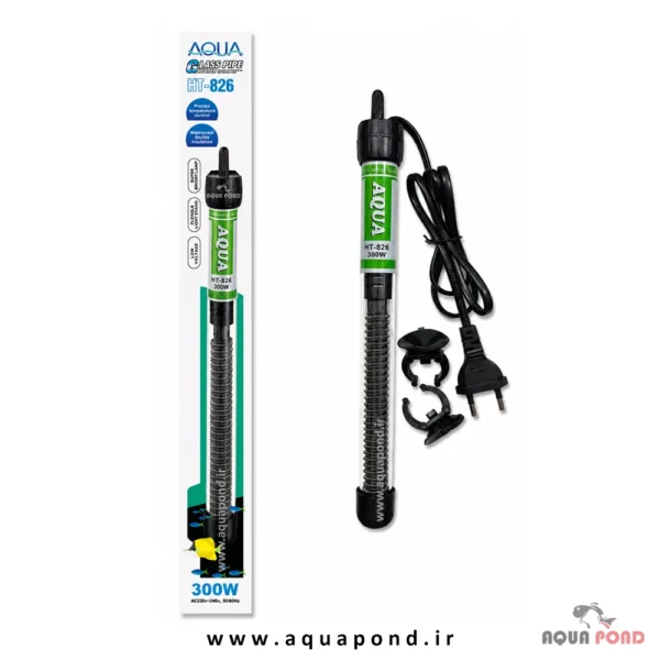 بخاری آکوا 300 وات HT-826(Glass heater HT826 300W)